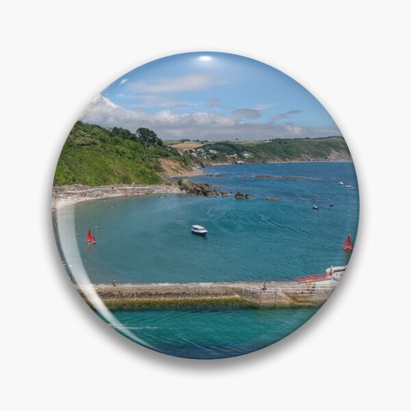 Item preview, Banjo Pier and Looe Beach in Cornwall designed and sold by rosiephotos.