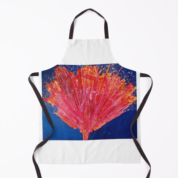 night flowering plant SHAVING BRUSH FLOWER Apron