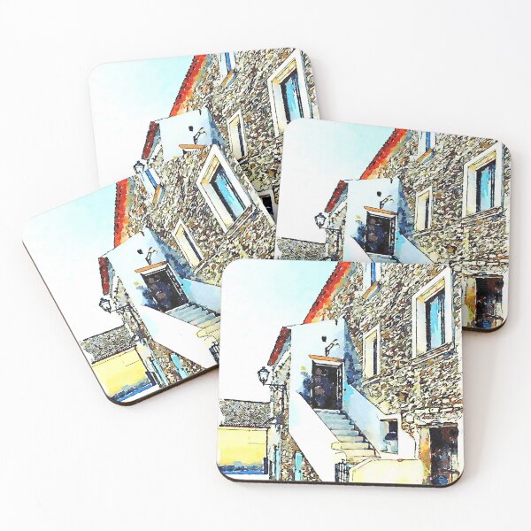 Item preview, Glimpse of an old building of the historic center of Agropoli designed and sold by Giuseppe Cocco.