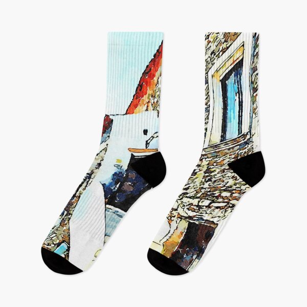 Item preview, Glimpse of an old building of the historic center of Agropoli designed and sold by Giuseppe Cocco.