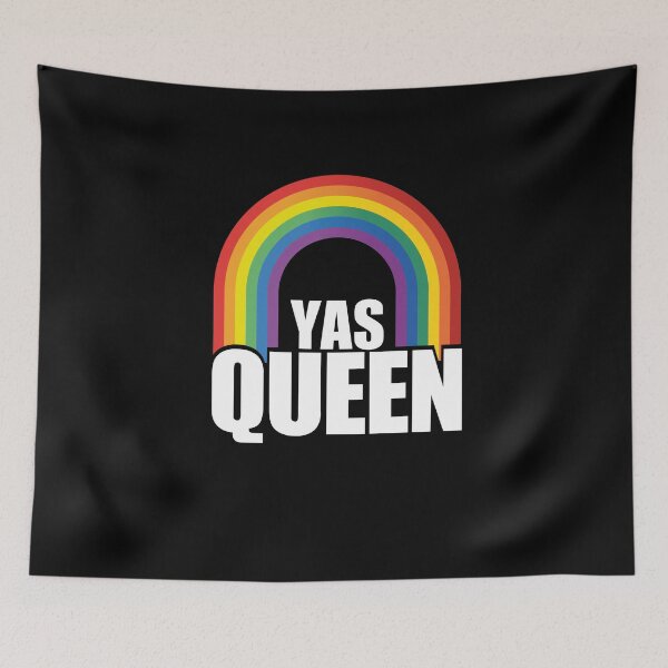 Item preview, YAS Queen Against Racism for Equality T-Shirt - LGBT gift designed and sold by Pummli.