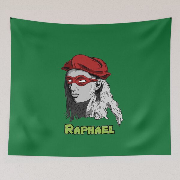 Item preview, Raphael designed and sold by blacksnowcomics.
