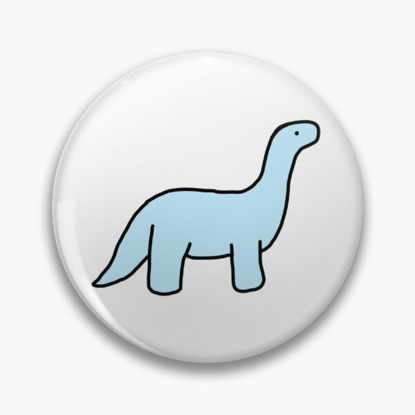 Item preview, Blue Dinosaur (2in) designed and sold by Rin H.