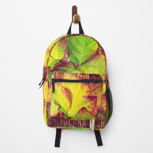 Item preview, Autumn leaves on the wooden floor designed and sold by adamtepl.