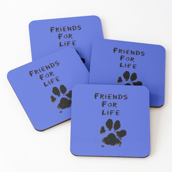 Item preview, Friends For Life - Black designed and sold by LilFurKids.
