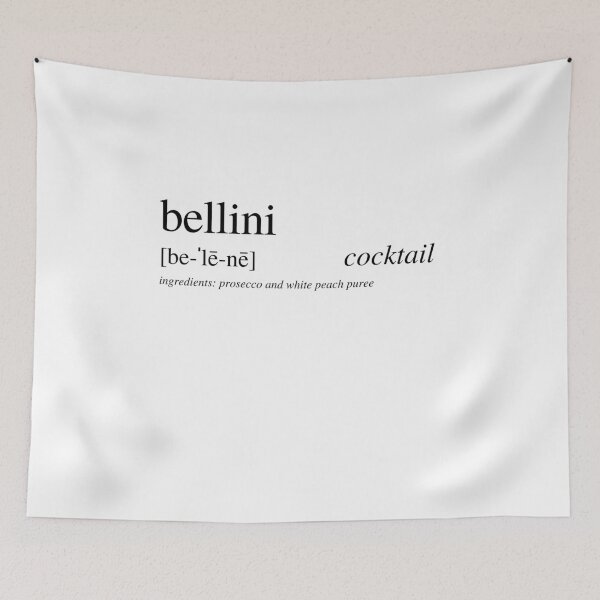 Item preview, Bellini cocktail designed and sold by ALushLifeManual.
