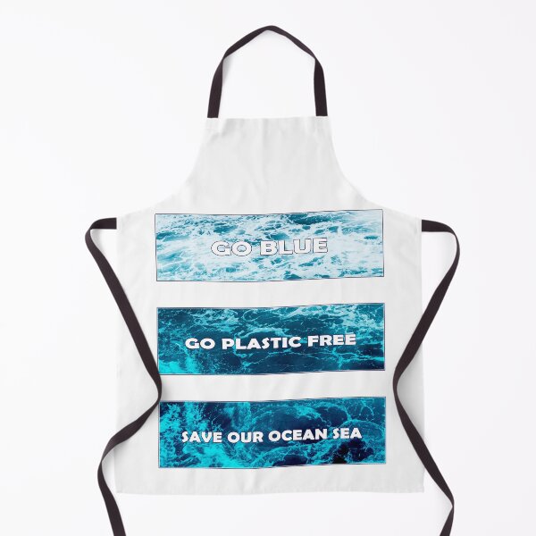 Item preview, Save The Ocean - Go Plastic Free designed and sold by ZartyDesigns.