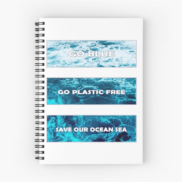 Item preview, Save The Ocean - Go Plastic Free designed and sold by ZartyDesigns.