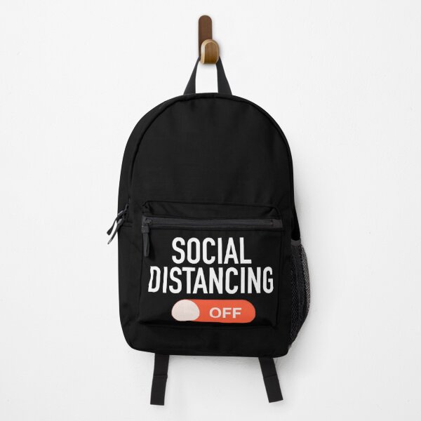 Item preview, Social Distancing before it was cool, Social Distancing ON, Social Distancing OFF ,funny T-Shirt designed and sold by SLV7R.