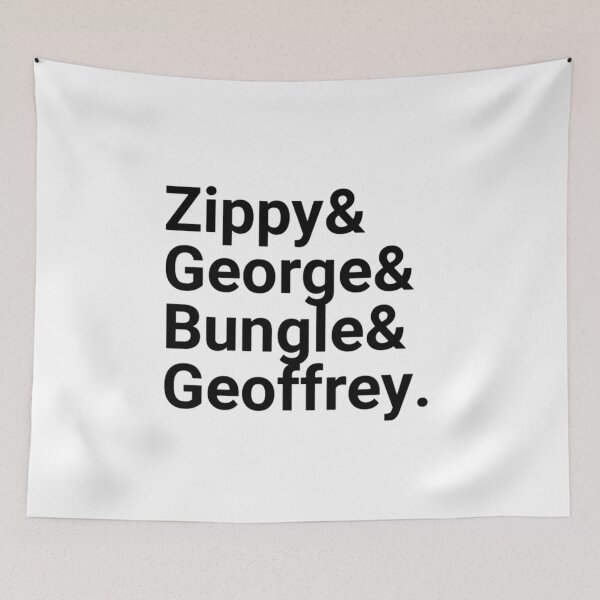 Item preview, Rainbow Zippy & George & Bungle & Geoffrey designed and sold by TVQU1Z.
