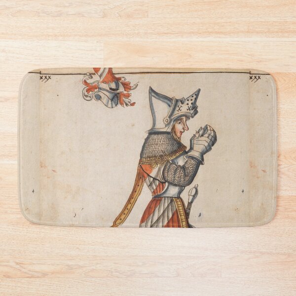 Item preview, Praying Knight Medieval artwork designed and sold by Vintage Designs +.