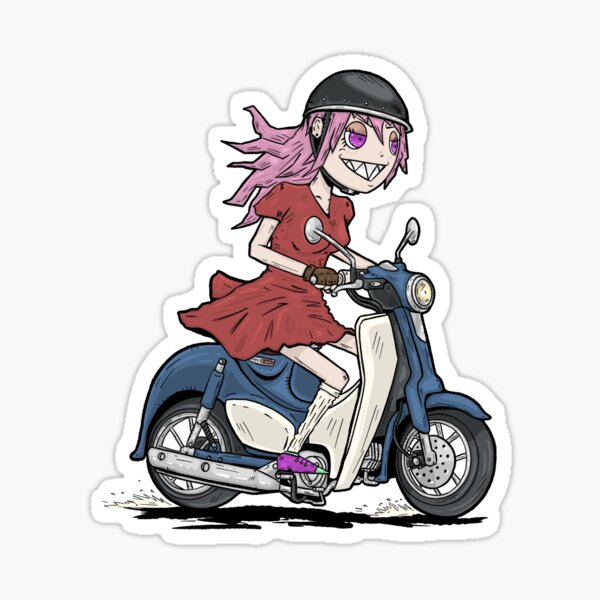 2018 Honda Supercub C125 Motome Sticker