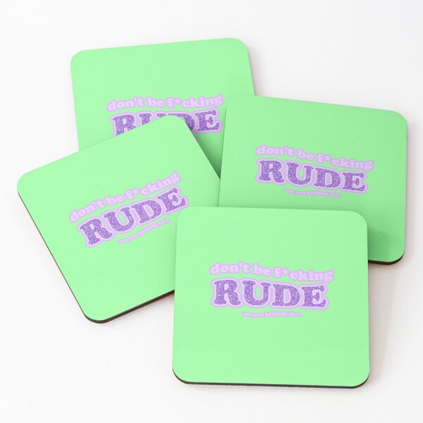 Item preview, dont be f*cking rUdE kardashian quote designed and sold by Ella3627.