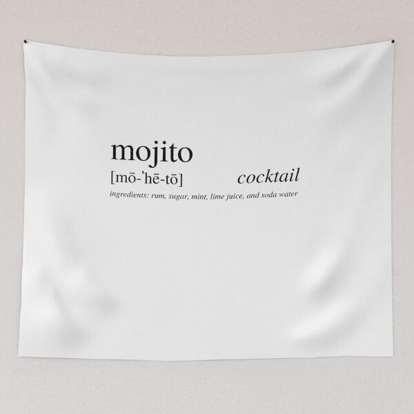 Item preview, Mojito cocktail designed and sold by ALushLifeManual.
