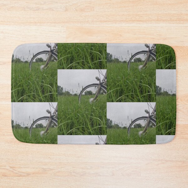 Item preview, bike in grass designed and sold by TessaSwennen.