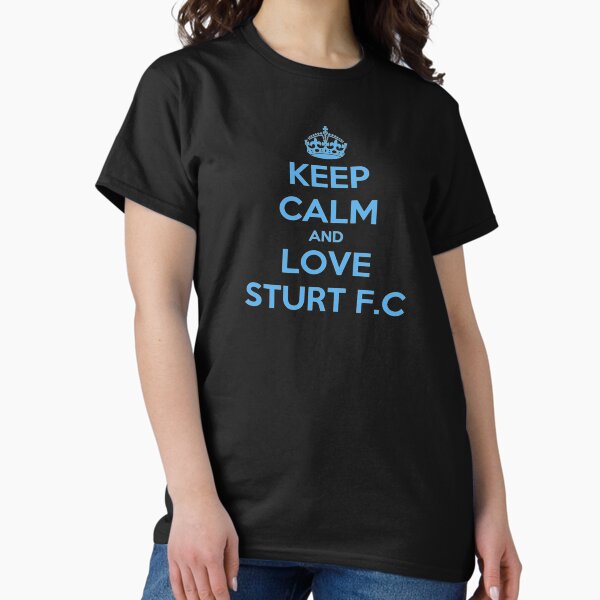 Item preview, Keep calm and love sturt fc | AFL footy designed and sold by Gatsbird Design.