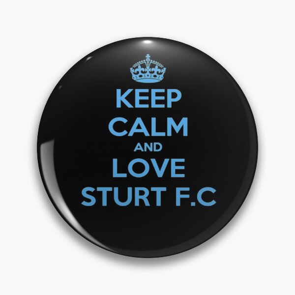 Item preview, Keep calm and love sturt fc | AFL footy designed and sold by Gatsbird Design.