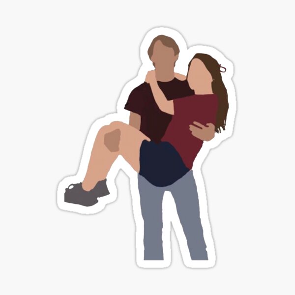 Custom Tanner and Abby Sticker