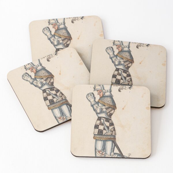 Item preview, Praying Knight Medieval artwork designed and sold by Vintage Designs +.