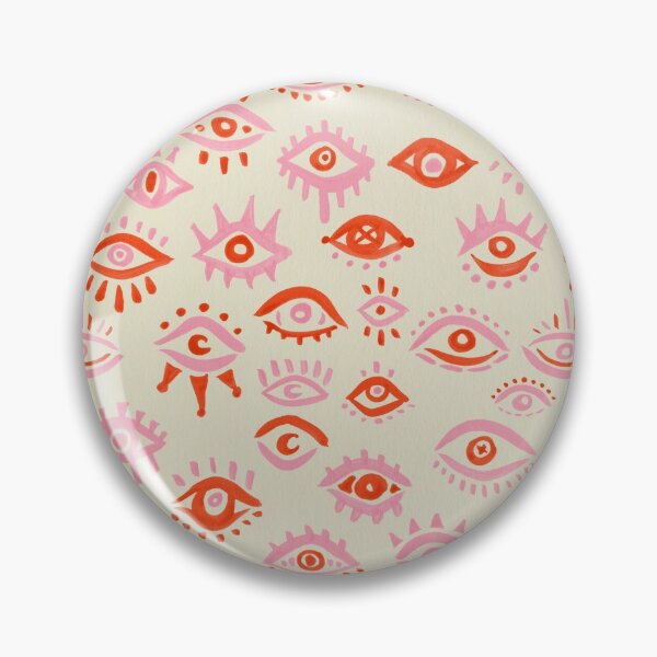 Item preview, Mystic Eyes – Pink & Red designed and sold by Cat Coquillette.