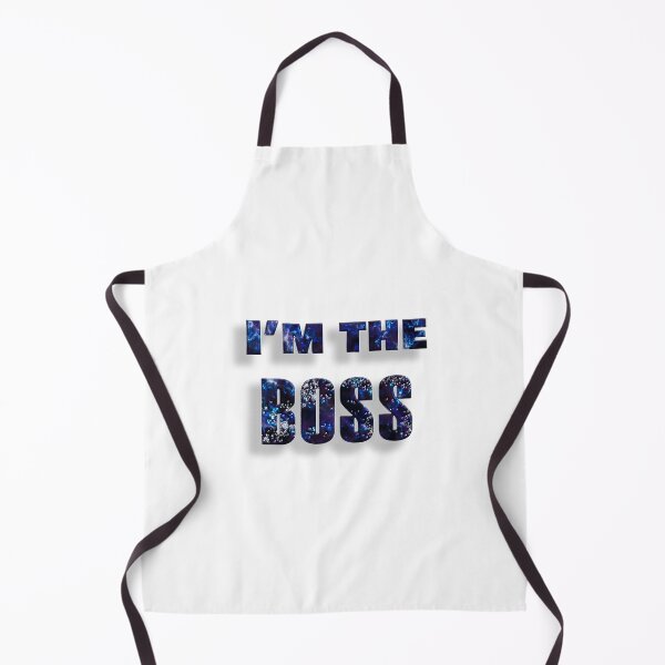 Item preview, Im The Boss - Marble Blue designed and sold by NoMatterLab.