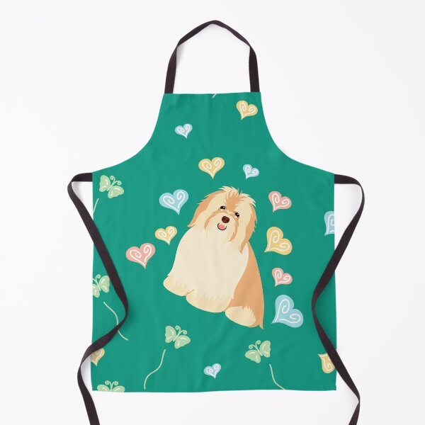 Item preview, Happy Havanese Dog and Butterflies designed and sold by Lulupainting.