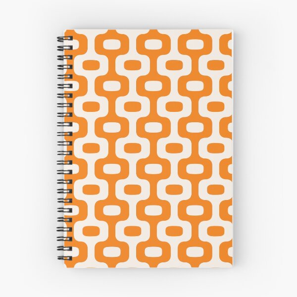 Item preview, Ipanema Orange and White Pattern designed and sold by StupidHeadArt.