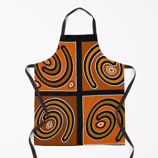 Item preview, Aboriginal Art Inspiration (Orange) designed and sold by Turuso.