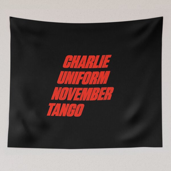 Item preview, Funny Charlie Uniform November Tango Phonetic Alphabet designed and sold by artworkbyrihen.