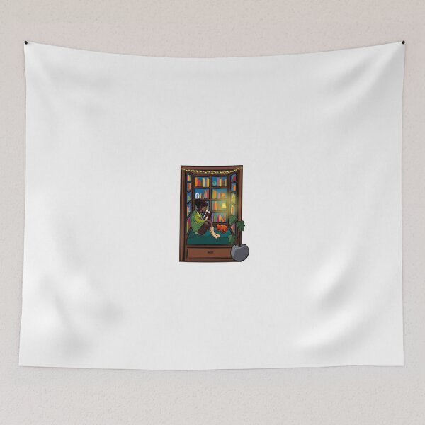 Item preview, Cozy princess reading inside booknook designed and sold by theclassynerd.