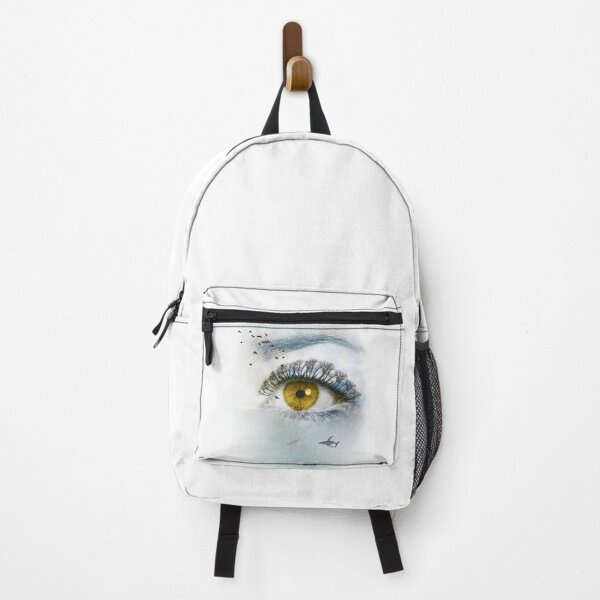 Item preview, surreal fantasy eye with animals designed and sold by Nicole Bleck.