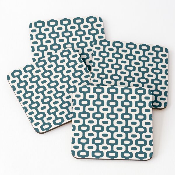 Item preview, Ipanema Dark Blue and White Pattern designed and sold by StupidHeadArt.