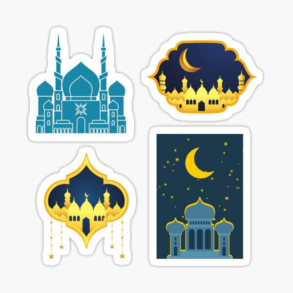 Galeriedruck for Sale mit Moschee, bunte Moschee, neonislamisches Thema,  Muslim, islamische Geschenke von omar-sticker11