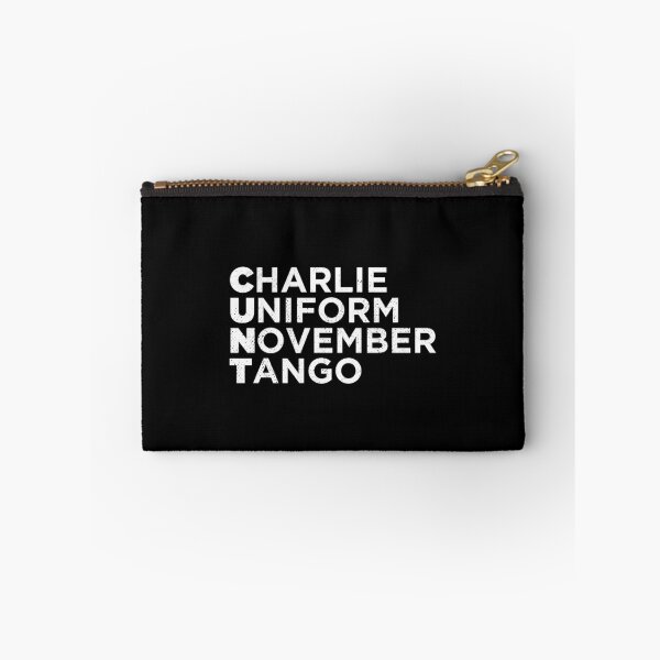 Item preview, Funny Charlie Uniform November Tango Phonetic Alphabet designed and sold by artworkbyrihen.