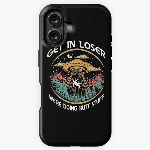 Society6  iPhoneケース  Get In Loser 宇宙 UFO Get In Loser iPhone Cases for Sale | Redbubble