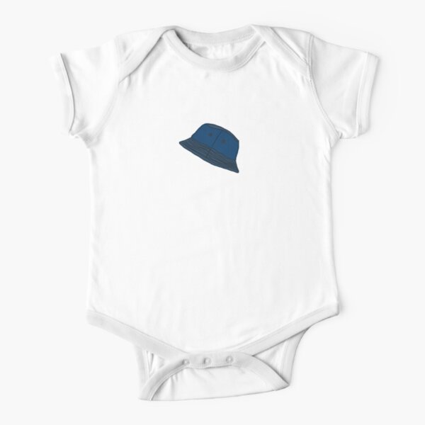 Blue Hat Short Sleeve Baby One Piece Redbubble