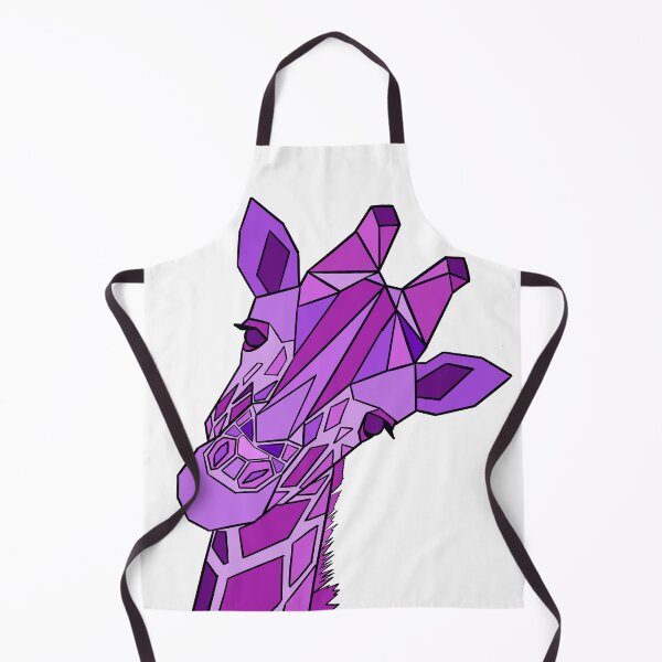 Item preview, Geometric Giraffe - Purple designed and sold by Geometricshow.
