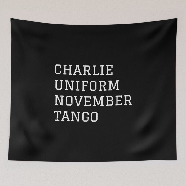 Item preview, Funny Charlie Uniform November Tango Phonetic Alphabet designed and sold by artworkbyrihen.