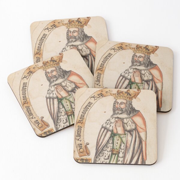 Item preview, Praying King Medieval artwork designed and sold by Vintage Designs +.