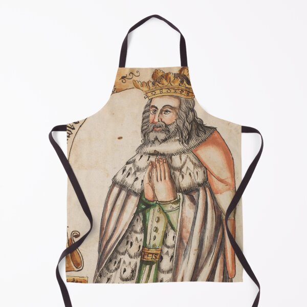 Item preview, Praying King Medieval artwork designed and sold by Vintage Designs +.