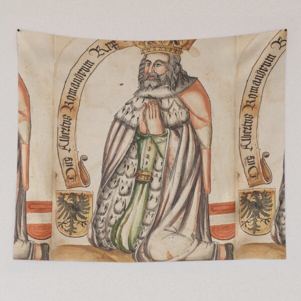 Item preview, Praying King Medieval artwork designed and sold by Vintage Designs +.