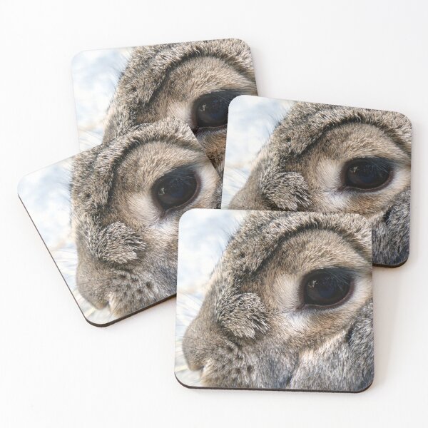 Item preview, a cute rabbit close up. bunny eye.  designed and sold by JJadx.