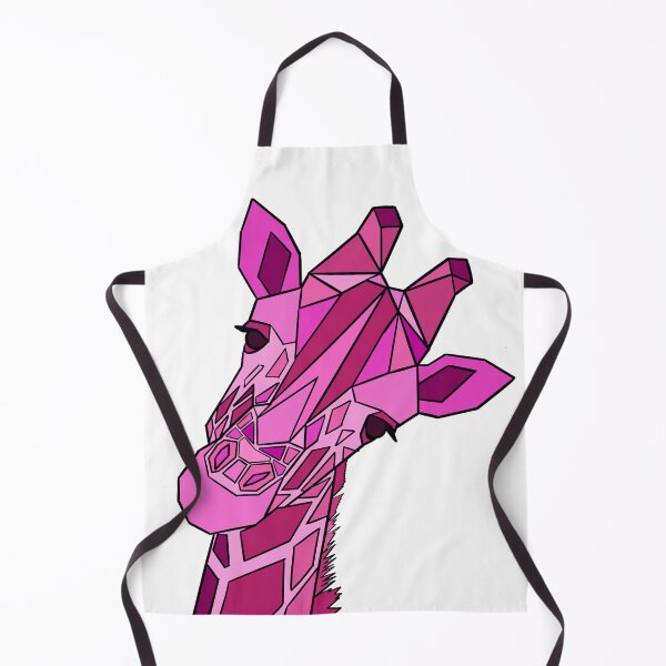 Item preview, Geometric Giraffe - Pink designed and sold by Geometricshow.