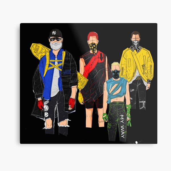 New Street Style Design - by Milan Fashion Campus Metal Print