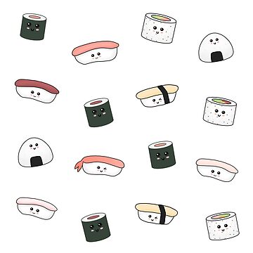 Artwork thumbnail, Kawaii sushi pack by Pastel-PaletteD