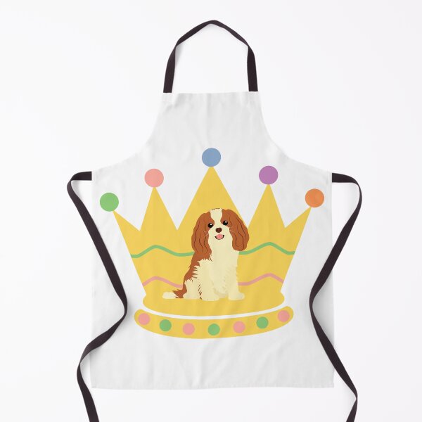 Item preview, Cavalier King Charles Spaniel and crown designed and sold by Lulupainting.
