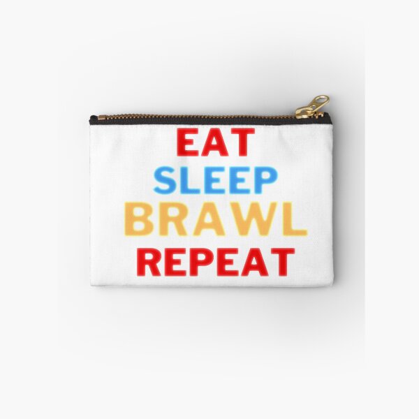 Item preview, eat sleep brawl repeat designed and sold by z-mens-world.
