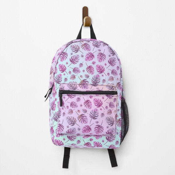 Item preview, Pastel Monstera Leaves Pattern designed and sold by Negin Mf Designs.
