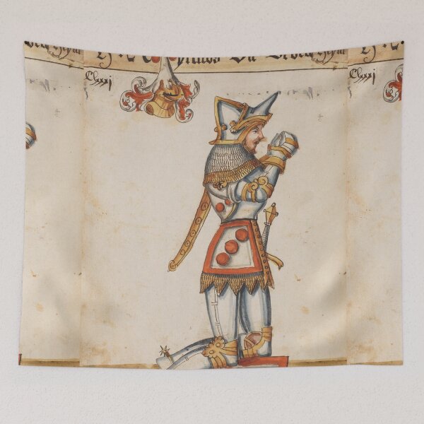 Item preview, Praying Knight Medieval artwork designed and sold by Vintage Designs +.