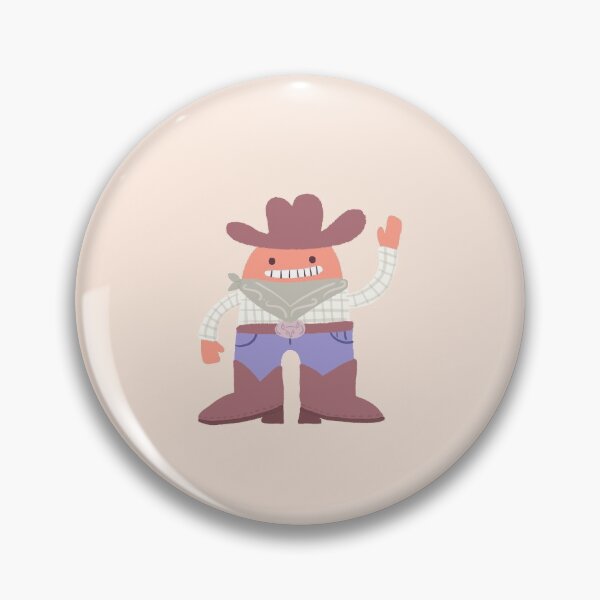 Item preview, Smiling Cowboy Cartoon designed and sold by nina-aagaard.